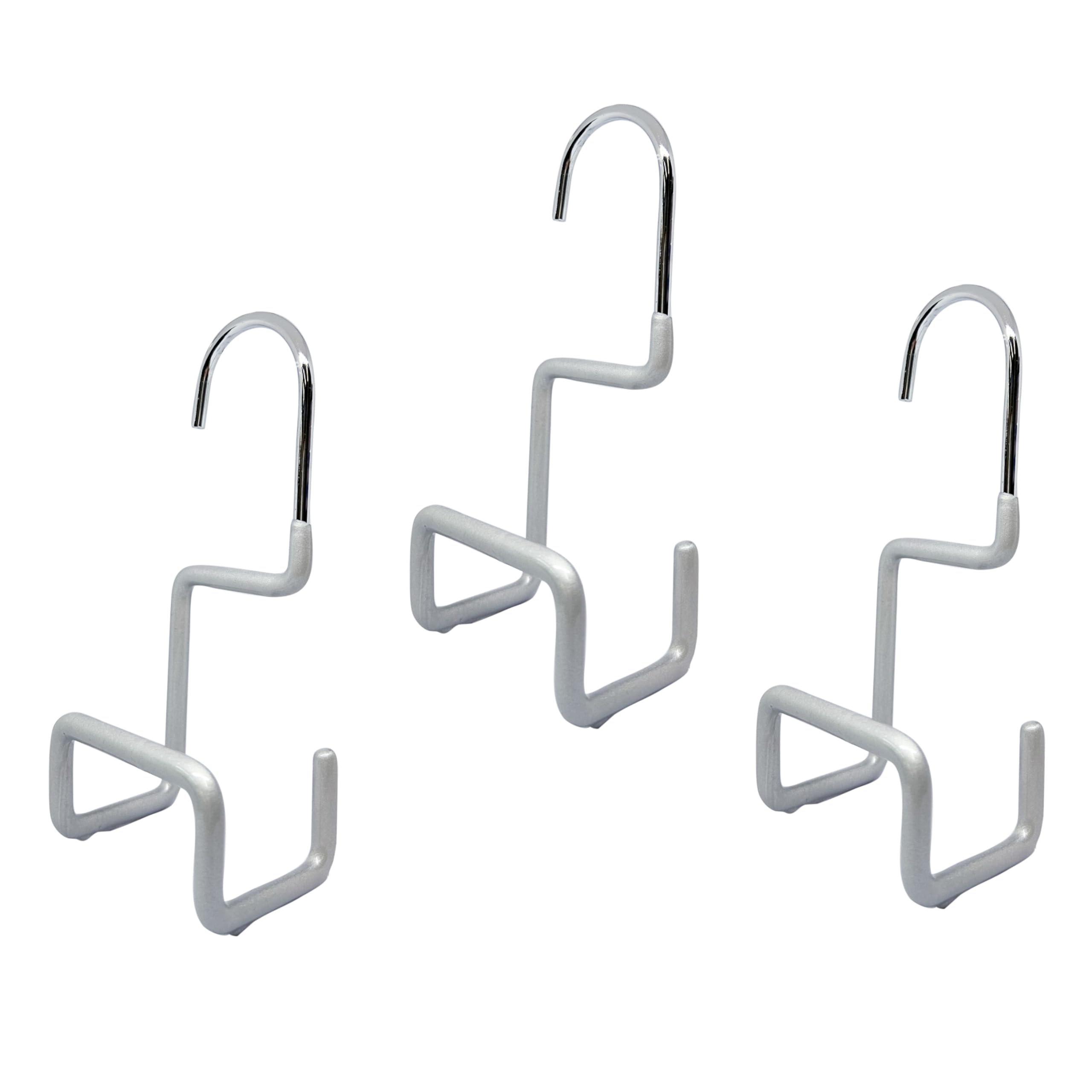

MAWA x seiei Original [MAWA Bag Hanger Set of 3, Silver, 120765] Non-Slip Bag Hanger