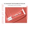 HANDAIYAN Snoepkleur Slang Jelly Lipgloss Transparante Glêzen Lipgloss Spegel Oerflak Lip Glêsfersneeisjes Dudu Lip