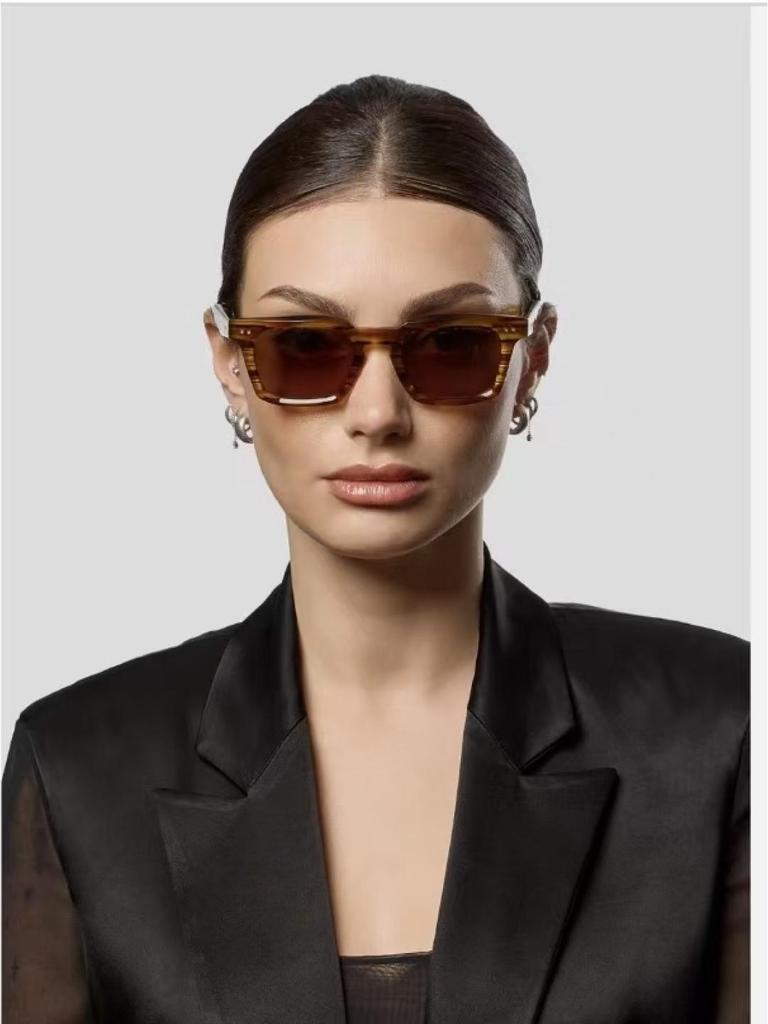 DTS750 Unisex Fashion Handmade Acetate Sunglasses: Holiday Party Trend, Versatile Plano Glasses