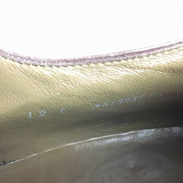 Bally Vintage Suisse Model Größe 12E Weite Passform Budapester Business Schuhe Braun Herren(GEBRAUCHT)