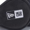 Nauszniki New Era z etykietą One Size Ear W, logo SWHI czarne, czarne/logo w ramce, nauszniki, czarne,