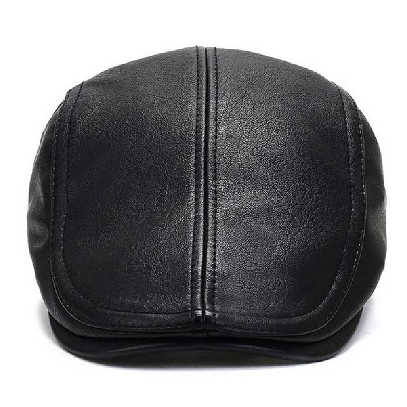 Stylish Retro Japanese Duckbill Cap For Men In Warm Cozy Fabric For Outdoor Use