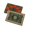 1:12 Dollhouse Miniature Handmade Woven Floor Mat Mini Floor Rug Cover Carpet Weaving Carpets Model Bedroom Home Furniture Decor
