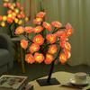 Valentine's Day Rose Tree Light Home Scene Decoration 24 Lights Background Colorful Flower Tree Light USB