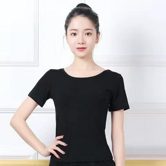 Dámská podzimní modální taneční cvičební souprava: Baletní a latinskoamerický kostým