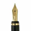 Excellent MONTBLANC fountain pen Noblesse Cap type black 18K mens Used
