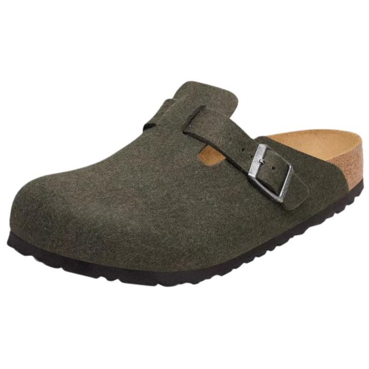 Birkenstock Boston EVA Birkenstock Shoes Unisex Moss Green Narrow 1030693 36