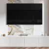 Panel Samoprzylepny Z Grafiką Do Jadalni Pcv 100X50 Cm Elegancki Wzór Marmuru