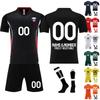 Men's Soccer Uniform Set Breathable Quick-Dry Jersey, Shorts & Socks Perfect for Training & Matches