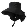 Sun Protective Wide Brims Fisherman Hat With Large Neck Covers For Outdoor Activity Hiking And Beach Camping Accessory