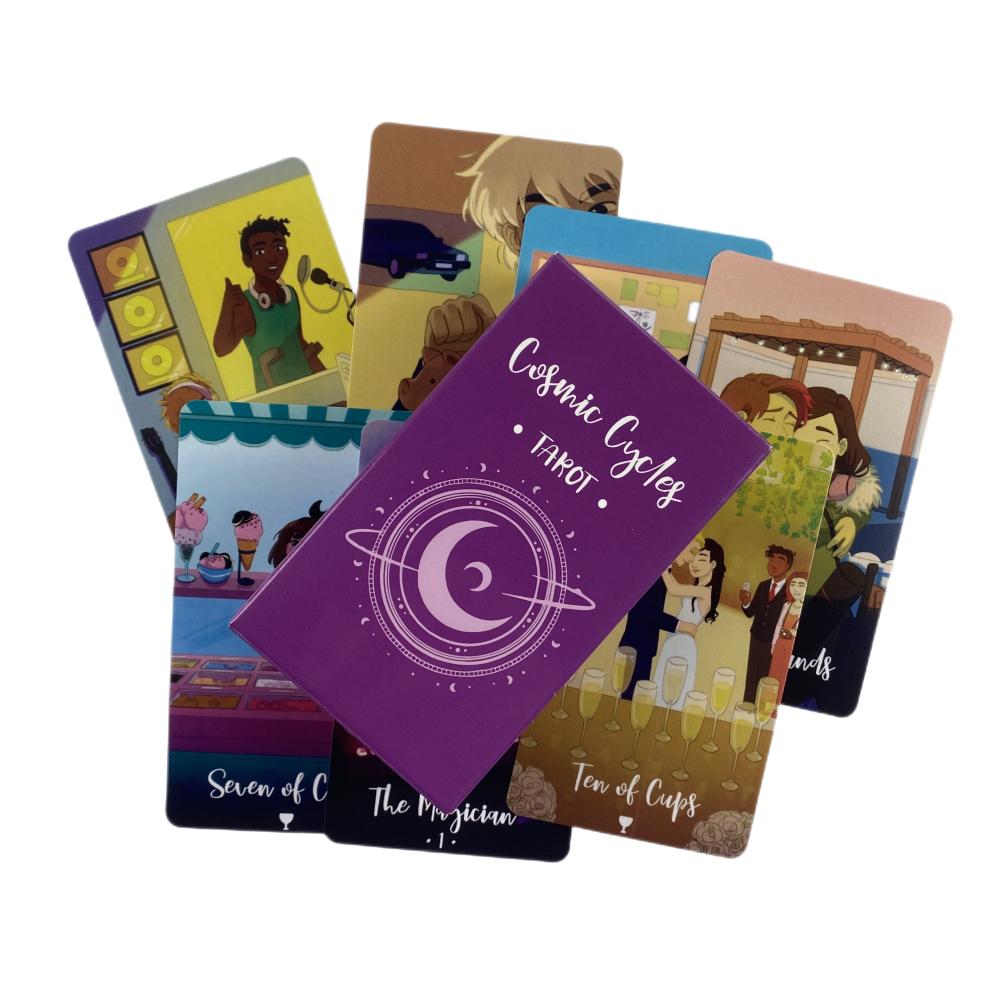 Jack Lantern Tarotkarten Wahrsagedeck Englische Versionen Edition Oracle Brettspiel für Party