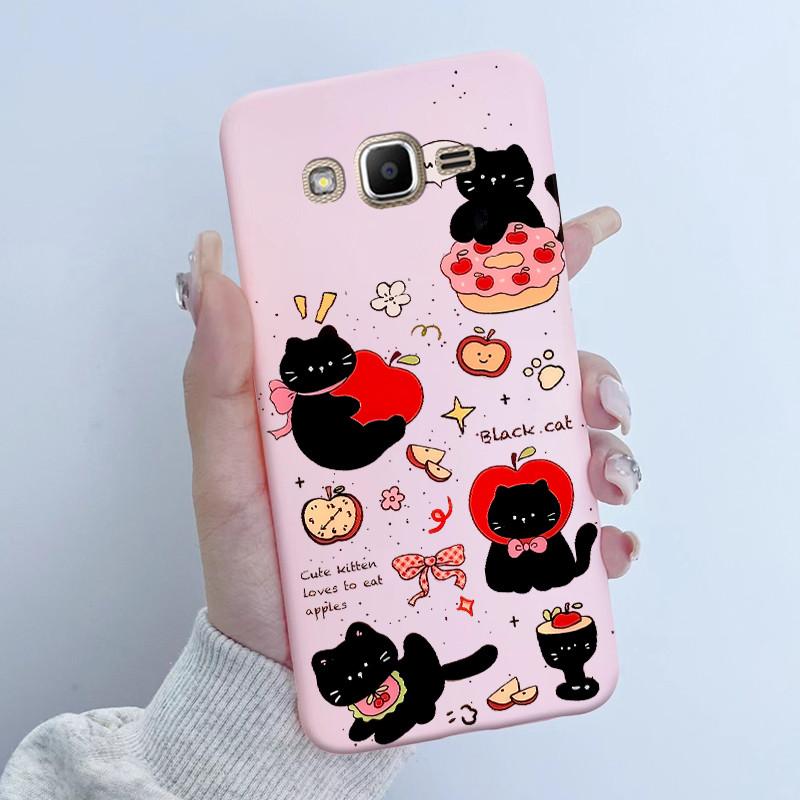 For Samsung Galaxy Grand Prime Plus G530 G531 Phone Case Flower Girls Soft Silicone TPU Back Housing for Samsung J2 Prime Covers