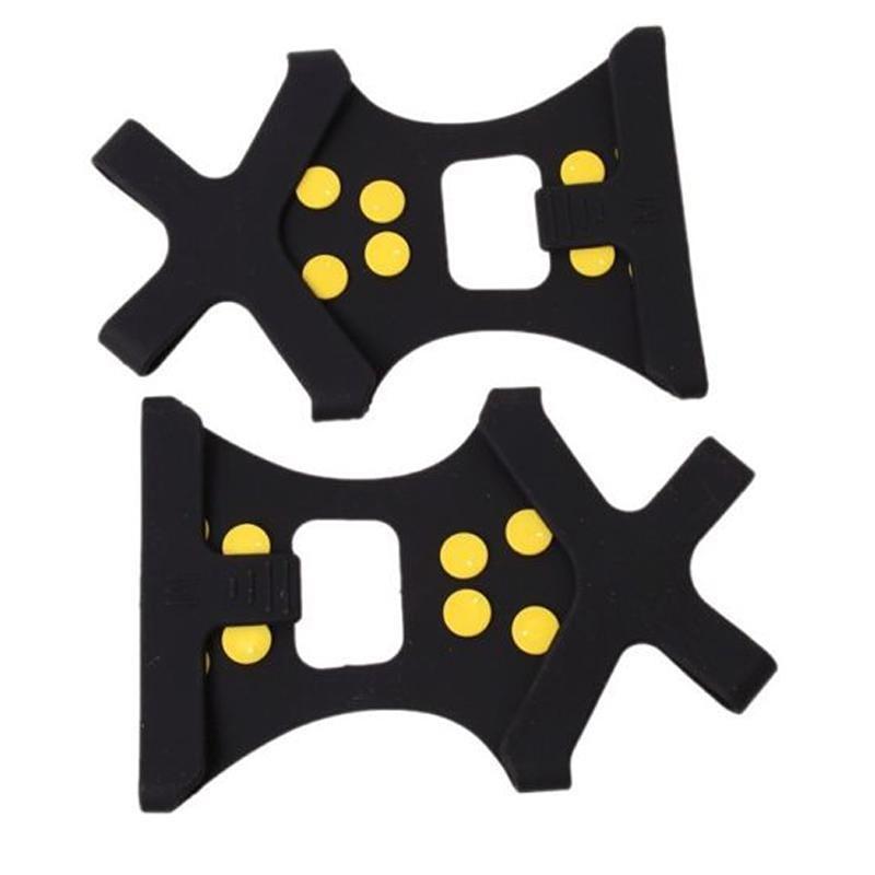 Eisgriff-Schuhe, rutschfest, hochwertige Qualität, Outdoor-Sport, 10 Spikes, Bergsteigen, Winter, Sicherheits-Skischuhüberzug