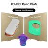 For Bambu Lab A1 Mini Build 184x184mm Plate Pei Magnetic Bed PEO Sheet H1H Plate Spring Steel Sheet Pet Sheet for Bambu A1 Mini.
