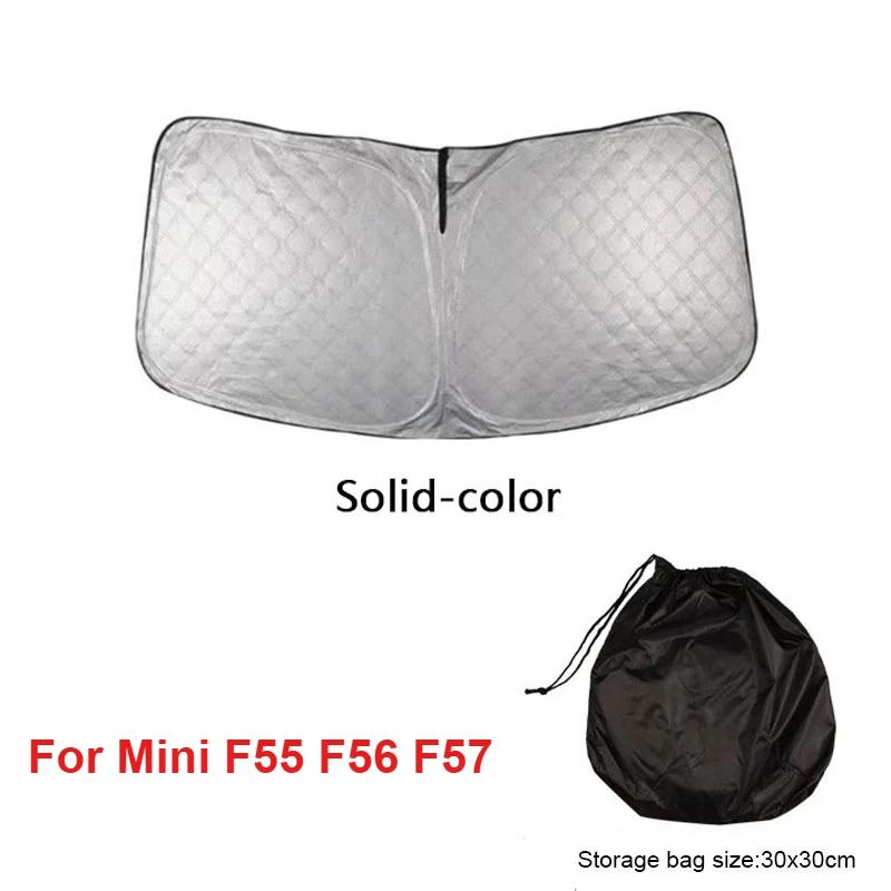 Car Front Window UV Sunshade Cover For MINI F65 F66 R56 R55 R57 R60 R61 F54 F55 F56 F60 J01 J05 U25 Auto Protection Accessories