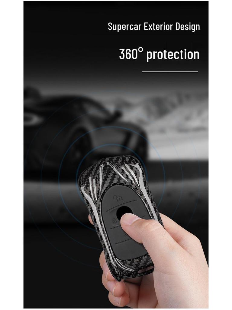 Echte Kohlefaser-Schlüsselschale für BMW Blade X7/X6/X5/X3 von T-Carbon
