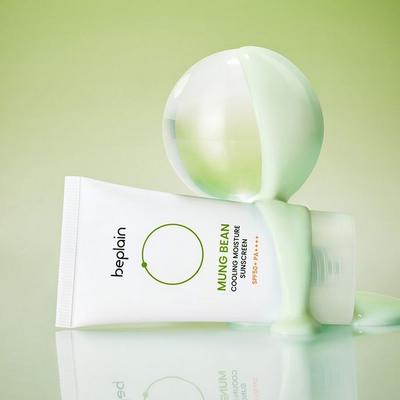 Mung Bean Cooling Moisture Sunscreen 50ml / Hypoallergenic, Pore-loving Sunscreen, Moisturizing, Korean Cosmetics, Kbeauty