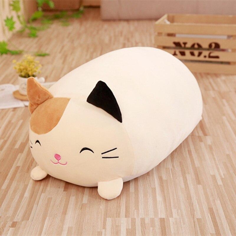 Soft Animal Pillow 28/60cm Cute Cat Pig Dog Frog Plush Toy Stuffed Lovely Kids Birthyday Gift