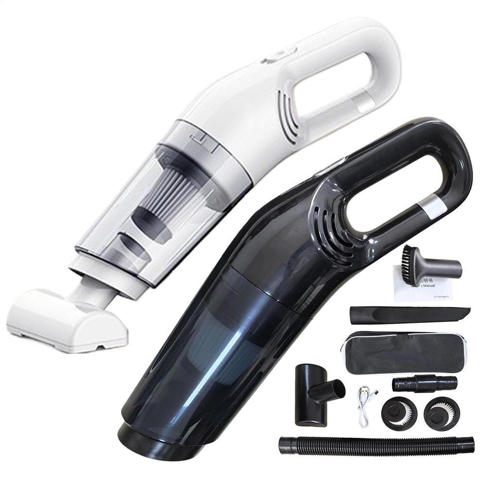 Aspirapolvere Wireless Portatile per Auto Potente Aspirazione Ricaricabile Portatile Ricarica Rapida per Auto Casa Peli di Animali