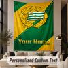 Custom Text Tapestry Hammarby Print Wall Tapestry Indoor Living Room Wall Decor