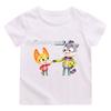 100% Cotone The Creature Cases Stampa Cartone Animato T-shirt Bambini 2-12 Anni Ragazzi Ragazze Unisex Moda Manica Corta Girocollo Top Casual