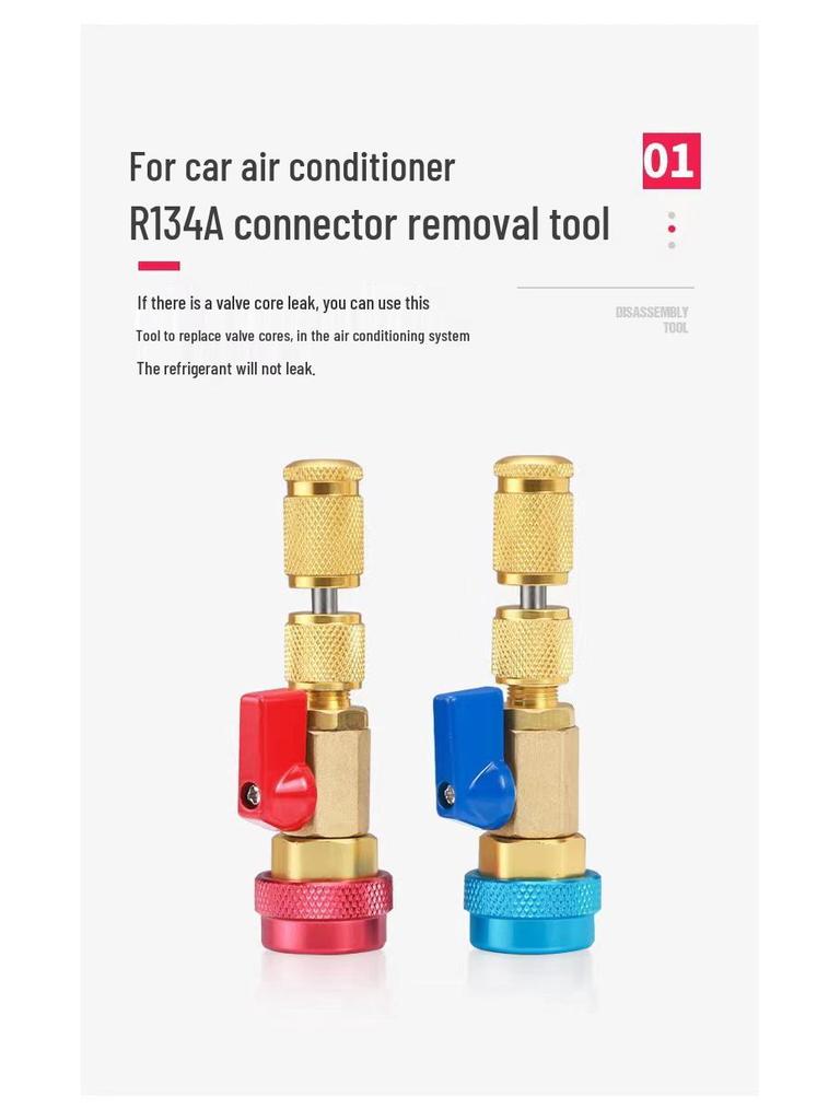 Tragbarer R134 Auto-Klimaanlagen-Ventilkernschlüssel für Demontage & Reparatur