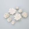 8 Stück Wiederverwendbare 3D-Blumen-Strandschuh-Anhänger Abnehmbare Clipschnalle Schuhdekorationen DIY-Dekorationsschnalle Für Schuhzubehör