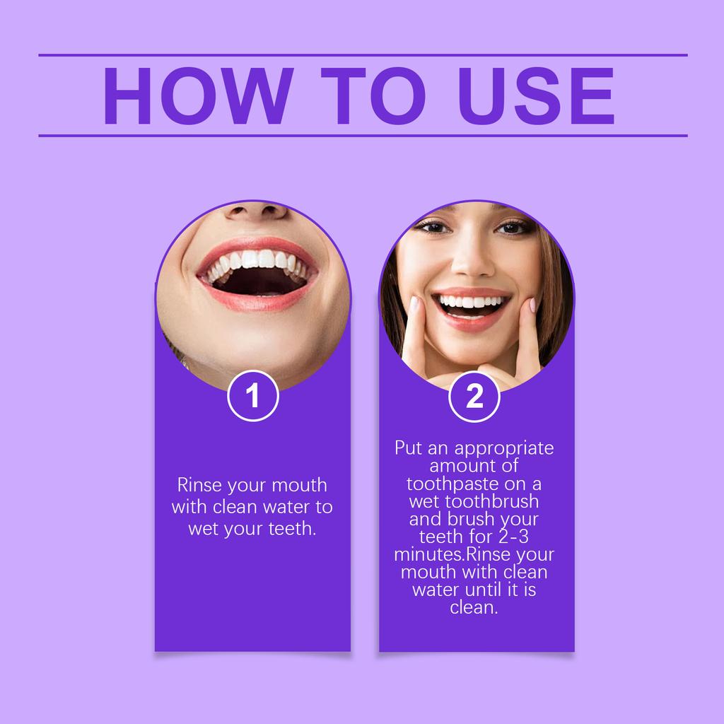 Brighten Whiten Toothpaste Fresh Breath Remove Dirt Teeth Smoke Yellow Stain Bad Breath Nourish Gum Care Oral Whiten Toothpaste