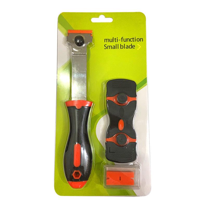 Dual-Headed Multi-Functional Scraper: Efficient Stain Remover & Glue Removal Tool for Car Film Application