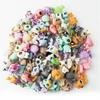 5/10PCS Random Animal Standing LPS Toy Short Hair Cat Collie Dachshund Spaniel Great Dane Action Figures Pet Shop