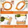 1Pc Leakproof Silicone Replacement Gasket Seals Reusable Seals Mason Jars O Rings Gaskets Rubber Sealings Canning Cup Accessory