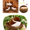 Bird Plush Nest Toy Animal Stuffed Doll Cartoon Decorations Cute Kids Gifts