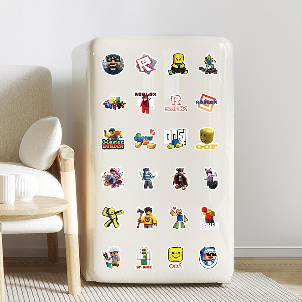 New Roblox 103 Sheets Of Classic Stickers, And Creative Decorations, Hand Books, Water Bottles, Waterproof Stickers