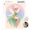 Pearl Painting Tinker Bell DIY Pearl Art Painting Pearl Gem Painting Pictures Crafts Special Shape Home Wall Decoration