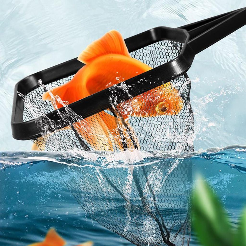 Red para Piscina Skimmer Recogehojas Herramienta de Limpieza de Acuario Portátil Rastrillo de Malla para Hojas de Piscina Tanque de Peces Bañeras