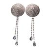 Catena per Seno Sexy con Nappa Rotonda Piena di Diamanti Catena al Latte Personalizzata di Nicchia Sex Gioielli per il Corpo da Donna Catena per il Corpo