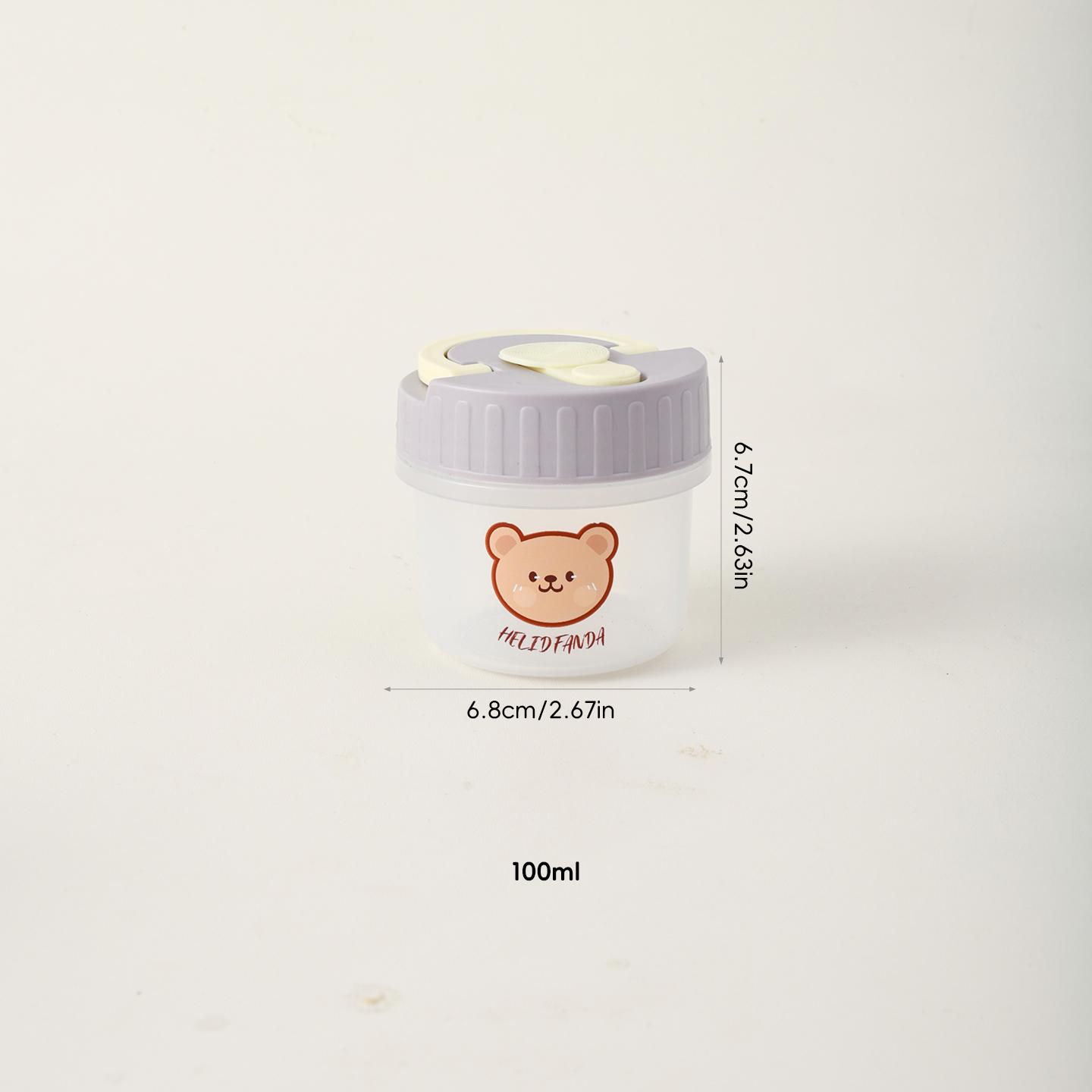 WORTHBUY Мини-пластиковый герметичный контейнер для хранения свежих продуктов Контейнер для хранения продуктов в холодильнике Многоразовый круглый контейнер для фруктов и закусок с крышкой