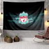 Fußball Liverpool Wappen Wandteppich, Einzigartiges Design Wandteppich, Wanddekoration für Schlafzimmer, Wohnzimmer, Spielzimmer, Herzliche Fan-Feiertagsgeschenke