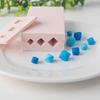 Diamonds Shape Clay Rolling Mold Crafting Tool Plastic Texture Pendant Moulds Suitable for 2 Size Beads Jewelry Making