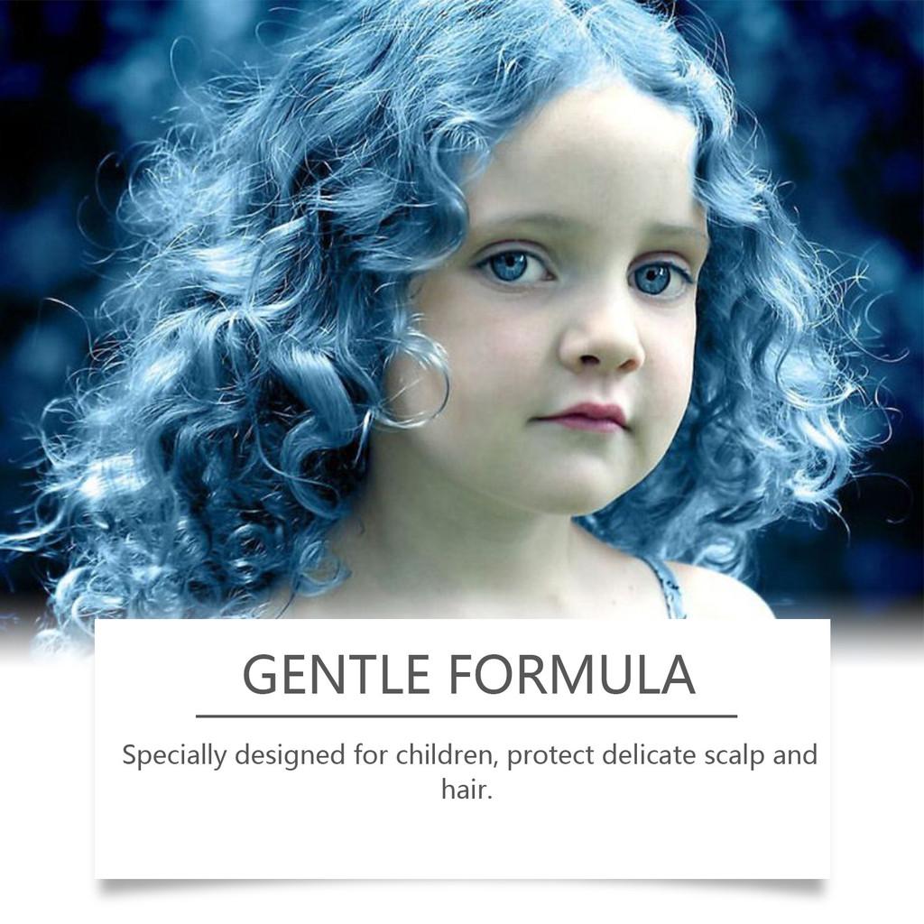 Wiieey Blue Childrens Colorful Hair Wax Nourishing Diy Long Lasting Hair Color Cream