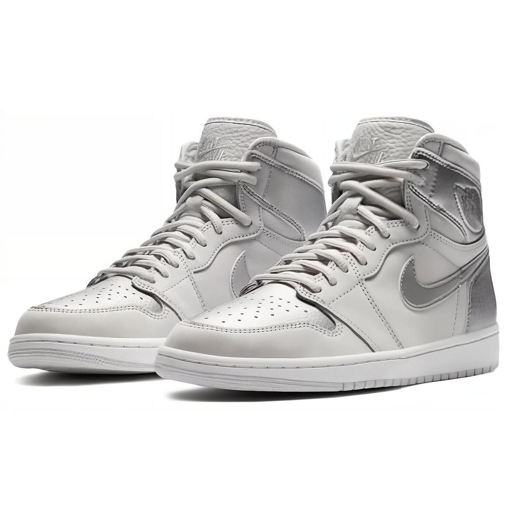 Air Jordan 1 Retro High OG CO.JP 'Tokyo' Suitcase Special Box (Unisex) Neutral Grey / Metallic Silver / White Vintage Basketball Shoes