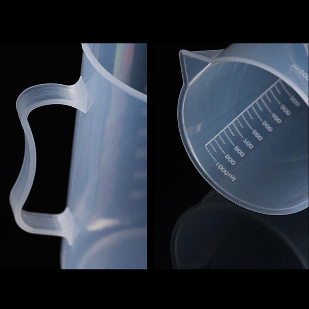500ml/1000ml Dzbanek z dzióbkiem do nalewania z miarką, skala wizualna, naczynie kuchenne do pieczenia, miarka z podziałką, przezroczyste naczynie laboratoryjne do testów, miarka kuchenna