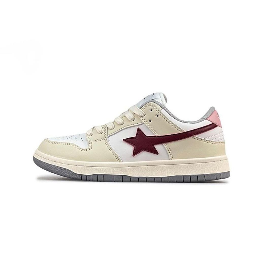 Star board shoes spring new retro platform student casual sports shoes