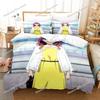 Anime Ice Guy and His Cool Female Colleague Bedding Set Boys Girls Twin Queen Size Duvet Cover Pillowcase Bed Kids Adult029963