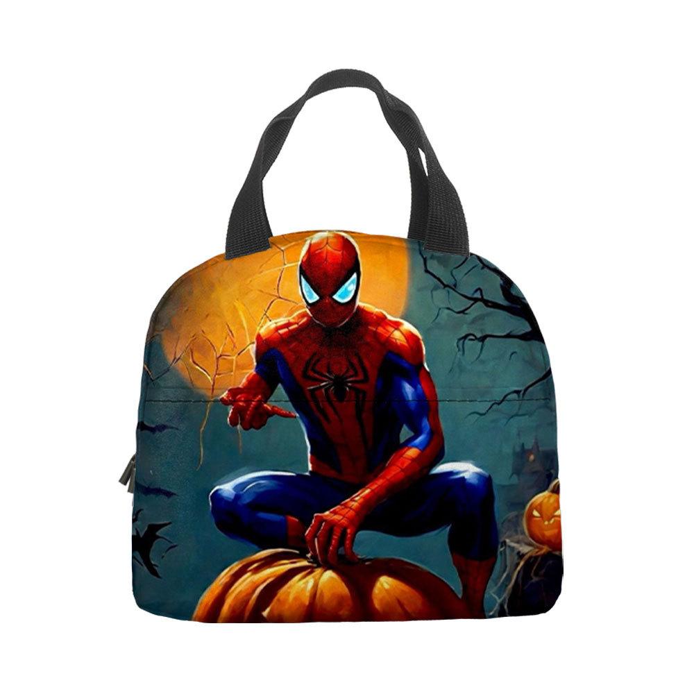 Spider-Man Handheld Bento Bag Insulation Bag Lunch Box Bag Lunch Bag With Lunch Bag Lunch Box Storage Bag
