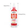 1 Box 90ml Whiteboard-Marker-Tinte Nachfüllflüssigkeiten Rote Blaue Schwarze Farben Kompatibel mit Allen Abwischbaren Whiteboard-Markern