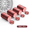 Car Wheel Tire Valve Caps Tyre Stem Covers Airdust Waterproof For Volvo XC90 XC60 V50 S60 V70 V60 V40 S90 olestar AWD XC40 S80 T