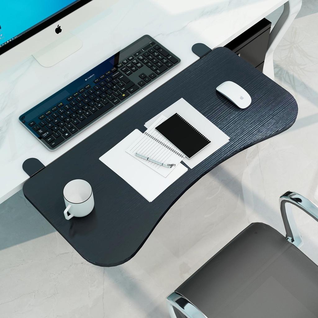 Punch-Free Desktop Extension Bracket - Expandable Hand Rest for Computer Desk