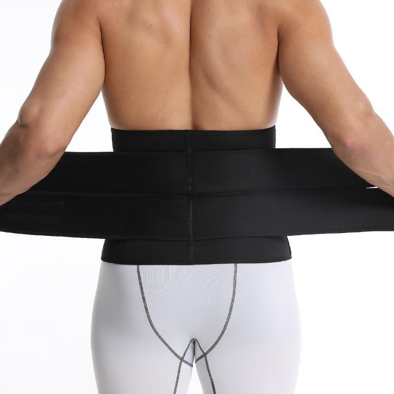 Adjustable Buckle Plus Size Waist Trainer Fitness Abdomen Shaper Waist Support For Men Women
