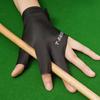 1Pc Left-hand Billiard Pool Glove Quick Dry Breathable Sweat Absorption 3 Finger Design Billiard Pool Glove Sports Supplies